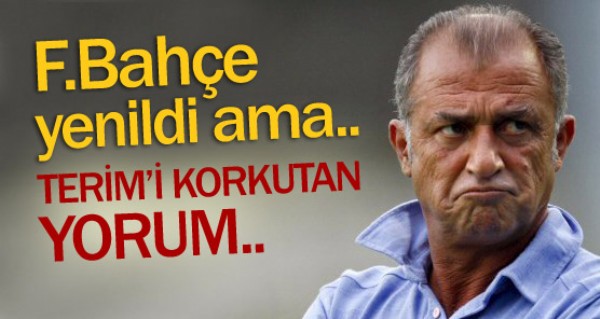 Fatih Terim'i endielendiren tablo